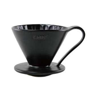 CAFEC Flower Dripper (Matt Black) for 4 Cup