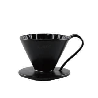 CAFEC Flower Dripper (Matt Black) for 1 Cup