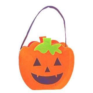 Partyforte Halloween Non-woven Felt Bag-Pumpkin Stem