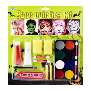 Partyforte Halloween Face Painting Makeup Partyforte Halloween Face Painting Makeup