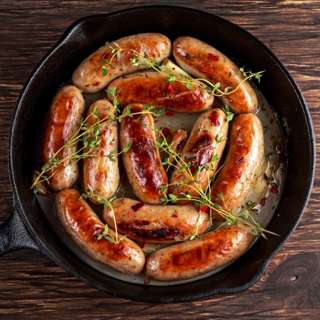 Wicks Manor Pork & Apple Sausages