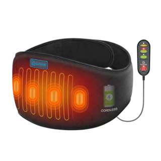 Comfier Cordless Waist Belt Heat Vibration Massage (CF-6006C)