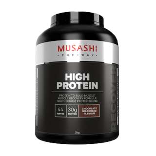 Musashi High Protein Powder - Chocolate Milkshake Flavour Musashi High Protein Powder - Chocolate Milkshake Flavour