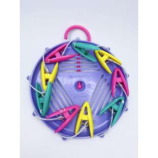 NK Products Plastic Round Laundry Hanger