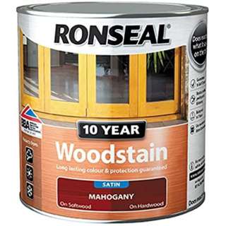 Ronseal 38674 10yr Woodstain - Mahogany