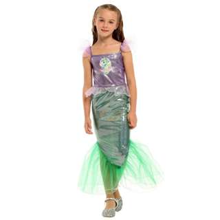 Partyforte Halloween Costume Children Girl - Princess Mermaid Partyforte Halloween Costume Children Girl - Princess Mermaid