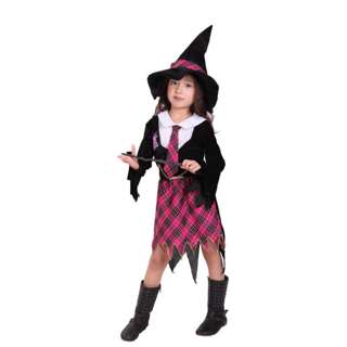 Partyforte Halloween Costume Children Girl - Lovely Magician