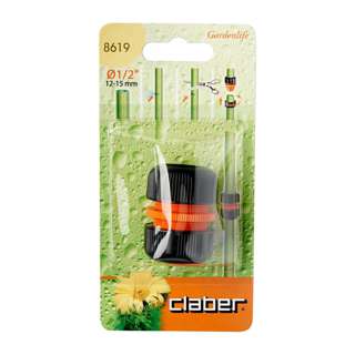 Claber 8619 Hose Mender 1/2"