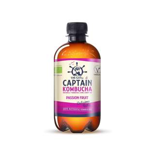 The GUTsy Captain Passionfruit Kombucha