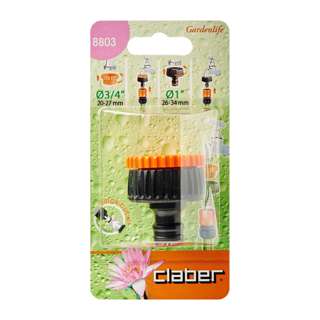 Claber 8803 Threaded Tap Connector 1" - 3/4" Claber 8803 Threaded Tap Connector 1" - 3/4"