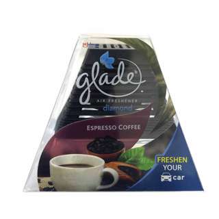 Glade Car Fresh Air Freshener - Espresso Coffee Scent