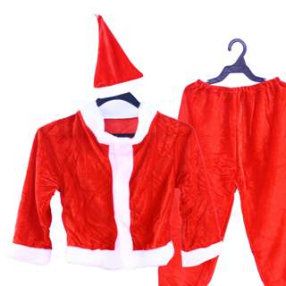 Partyforte Christmas Santa Costume (Boy) - Halloween