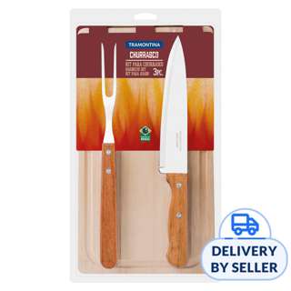 Tramontina Churrasco 3 Piece Barbecue Set Tramontina Churrasco 3 Piece Barbecue Set