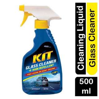 Kit Glass Cleaner + Rain Repellent -2 in 1, Clear Rainy View Kit Glass Cleaner + Rain Repellent -2 in 1, Clear Rainy View