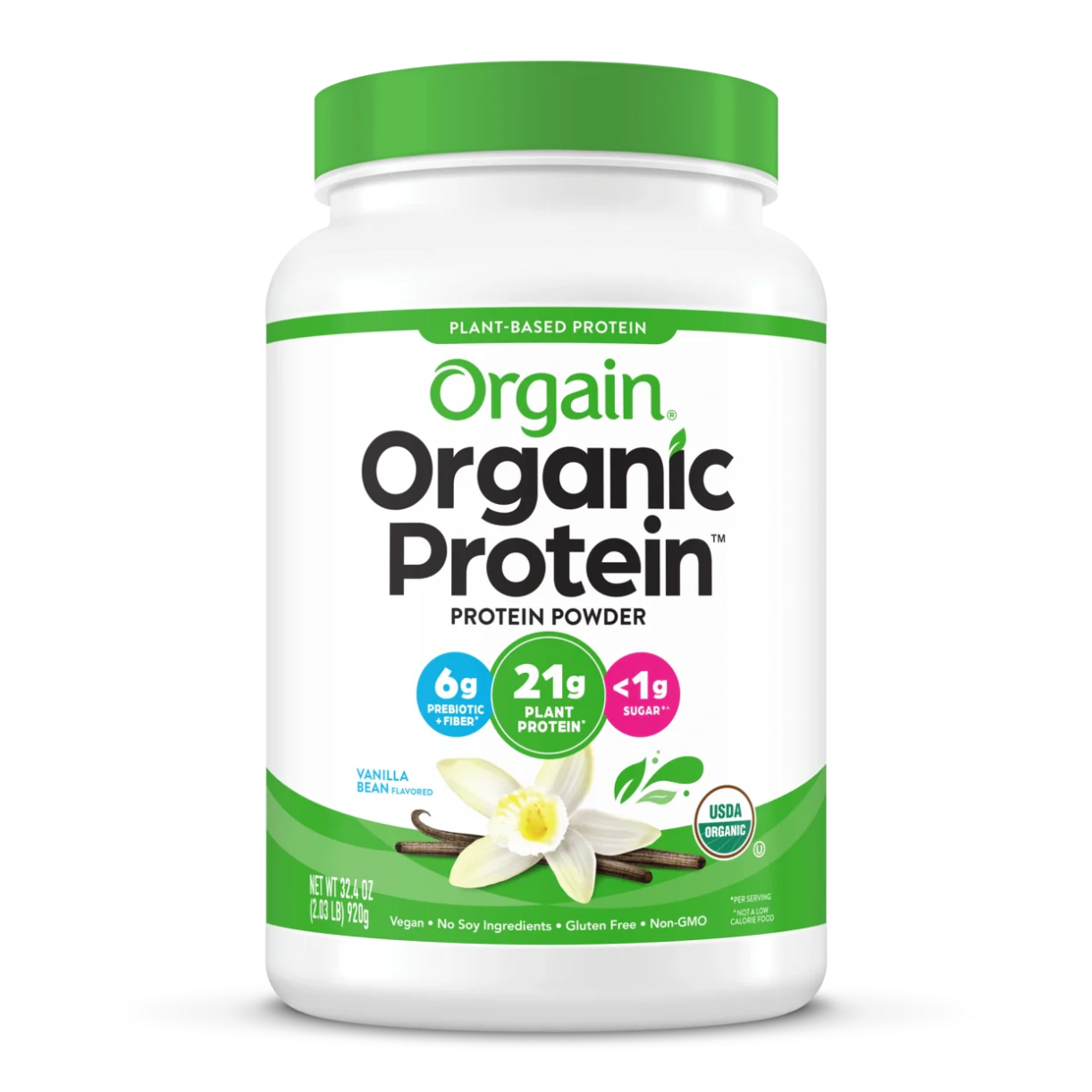 Orgain Organic Plant Protein Powder - Vanilla Orgain Organic Plant Protein Powder - Vanilla
