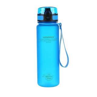 Uzspace Frosted BPA Free Tritan Water Bottle 500ml - Blue
