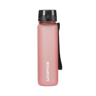 Uzspace BPA Free Tritan Water Bottle 500ml - Glow Pink