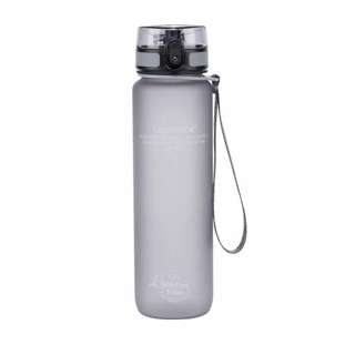 Uzspace Frosted BPA Free Tritan Water Bottle 1L - Grey