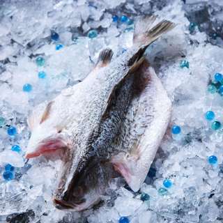 Aw's Market Fresh Whole Seabass Butterfly Cut (Kukup Sea)