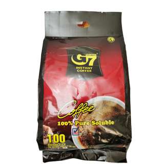 Trung Nguyen Black Instant Coffee - Pure Soluble (100packs)