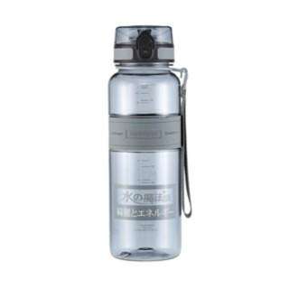 Uzspace Grey Transparent BPA Free Tritan Water Bottle Uzspace Grey Transparent BPA Free Tritan Water Bottle