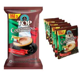 Top Cappuccino instant coffee mix - Choco Malt