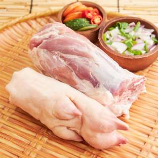Aw's Market Fresh Malaysian Pork Back Leg Aw's Market Fresh Malaysian Pork Back Leg