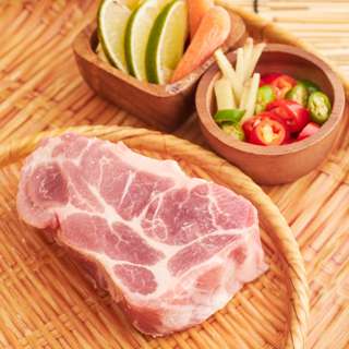Aw's Market Fresh Malaysian Pork Collar Steak Cut