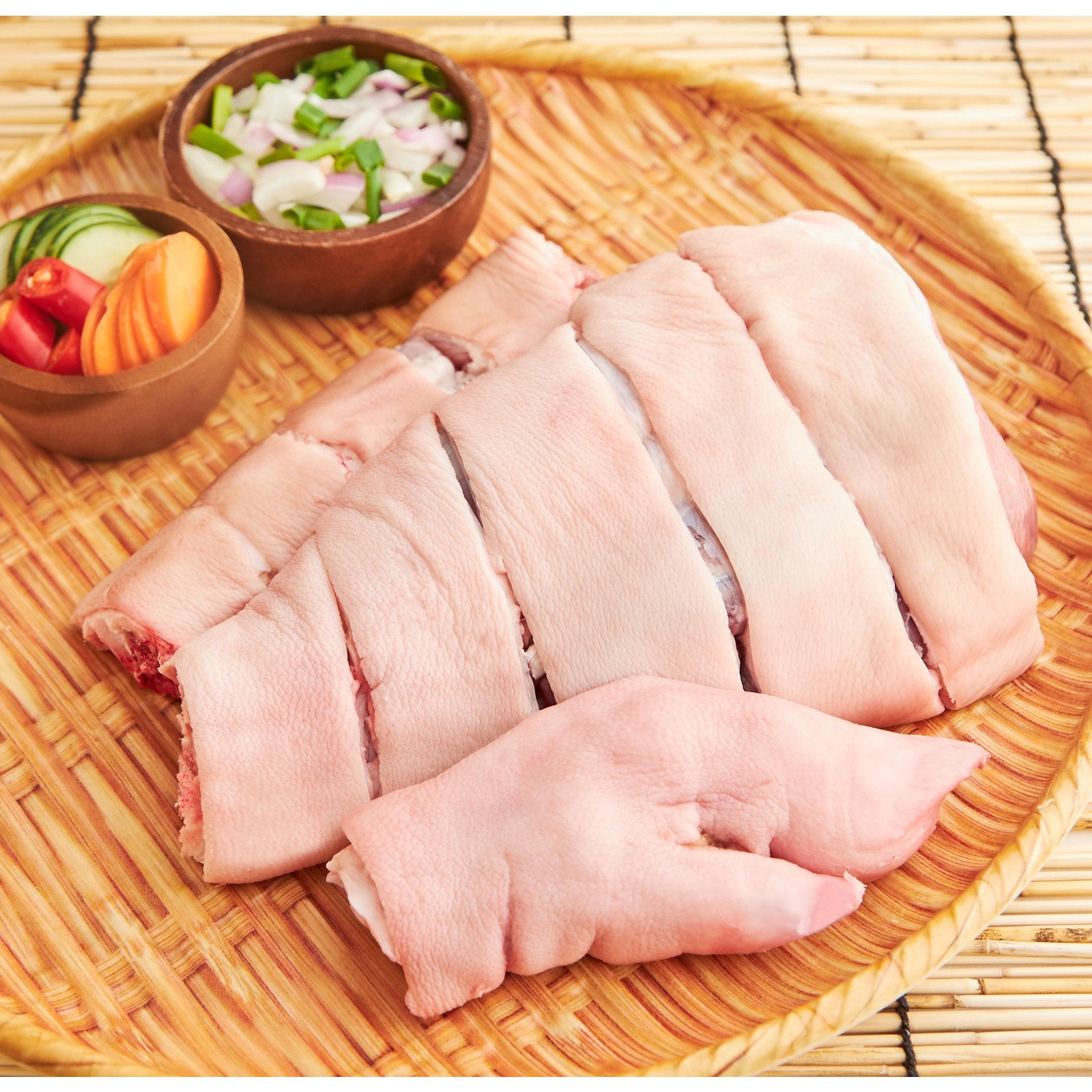 Aw's Market Fresh Malaysian Pork Trotter Chopped