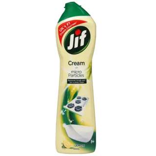 Jif Lemon Cream Surface Cleaner with micro Particles
