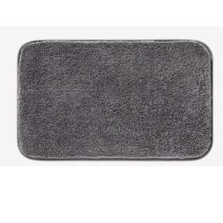 PurityWhite Grey Water Absorbent Bathroom Floor Mat Door mats
