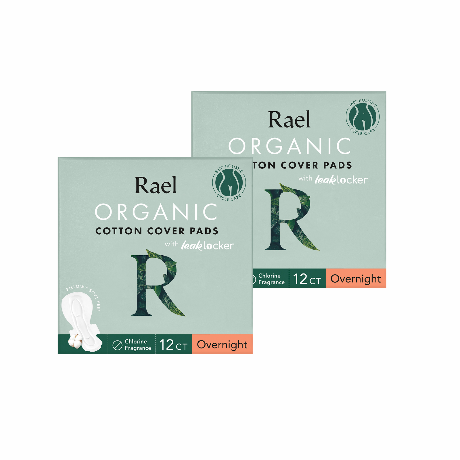Rael Sanitary Pads Organic Cotton Cover - Overnight