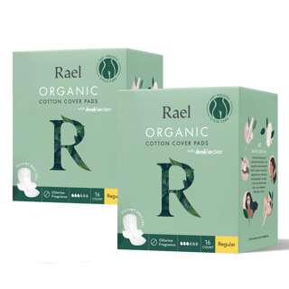Rael Sanitary Pads Organic Cotton Cover - Regular