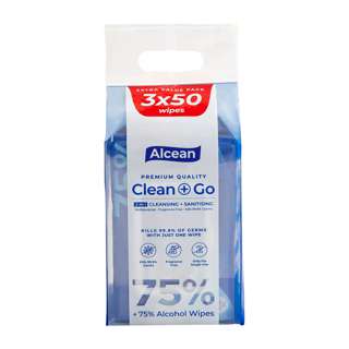 Alcean Alcohol Disinfectant Wipes
