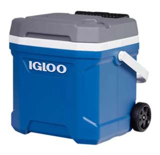 Igloo Ice Cooler Latitude 16Qts(15L) 24-Can Blue With Roller