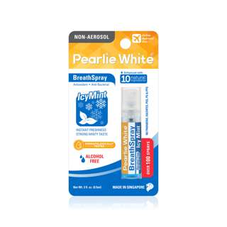 Pearlie White Breathspray Alcohol Free IcyMint