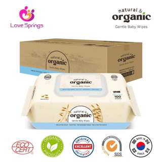 natural & organic Daily Care Baby Wipes with Antibacterial CA natural & organic Daily Care Baby Wipes with Antibacterial CA