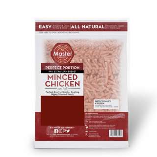 Master Grocer 99% Extra Lean Minced Chicken Breast IQF 500G F