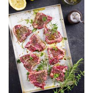 Master Grocer Australia Grassfed Lamb T-Bone IQF 400G Frozen