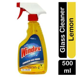 Windex Sparkling Shine Glass Cleaner Spray With Lemon Scent