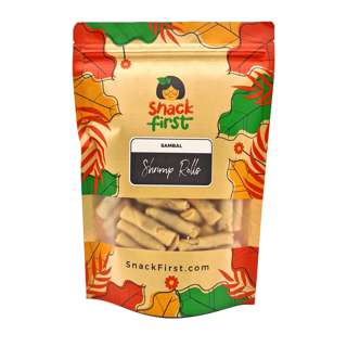 SnackFirst CNY snacks - Sambal Shrimp Rolls (Hae Bi Hiam)