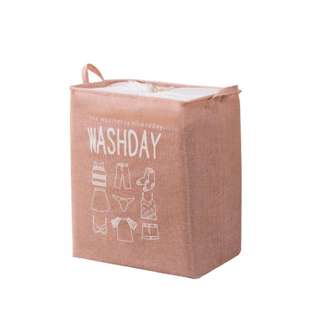 SWEET HOME Foldable Laundry Basket - Pink