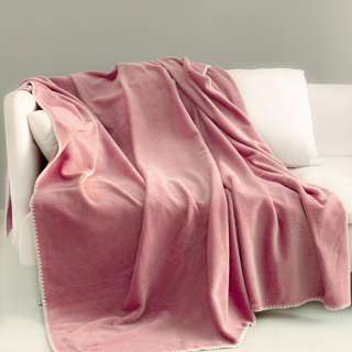Sweet Home Waffle Flannel Fleece Blanket-Single(Pink)