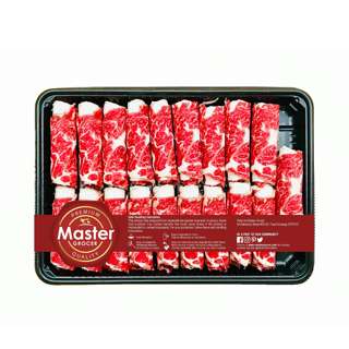 Master Grocer Beef Ribeye Rolled Shabu Shabu 400G Frozen