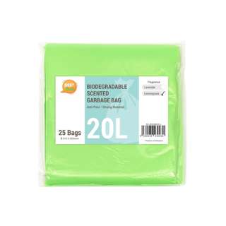 BEST Choice Biodegradable Scented Garbage Bag 20L - Lemongras