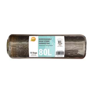BEST Choice Biodegradable Draw String Garbage Bag (XL)