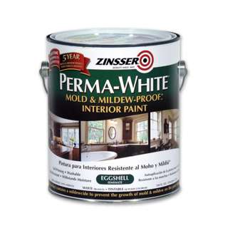 Zinsser Perma White Interior Paint - Eggshell Zinsser Perma White Interior Paint - Eggshell