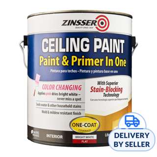 Zinsser Ceiling Paint Paint & Primer In One 1 Gallon Zinsser Ceiling Paint Paint & Primer In One 1 Gallon