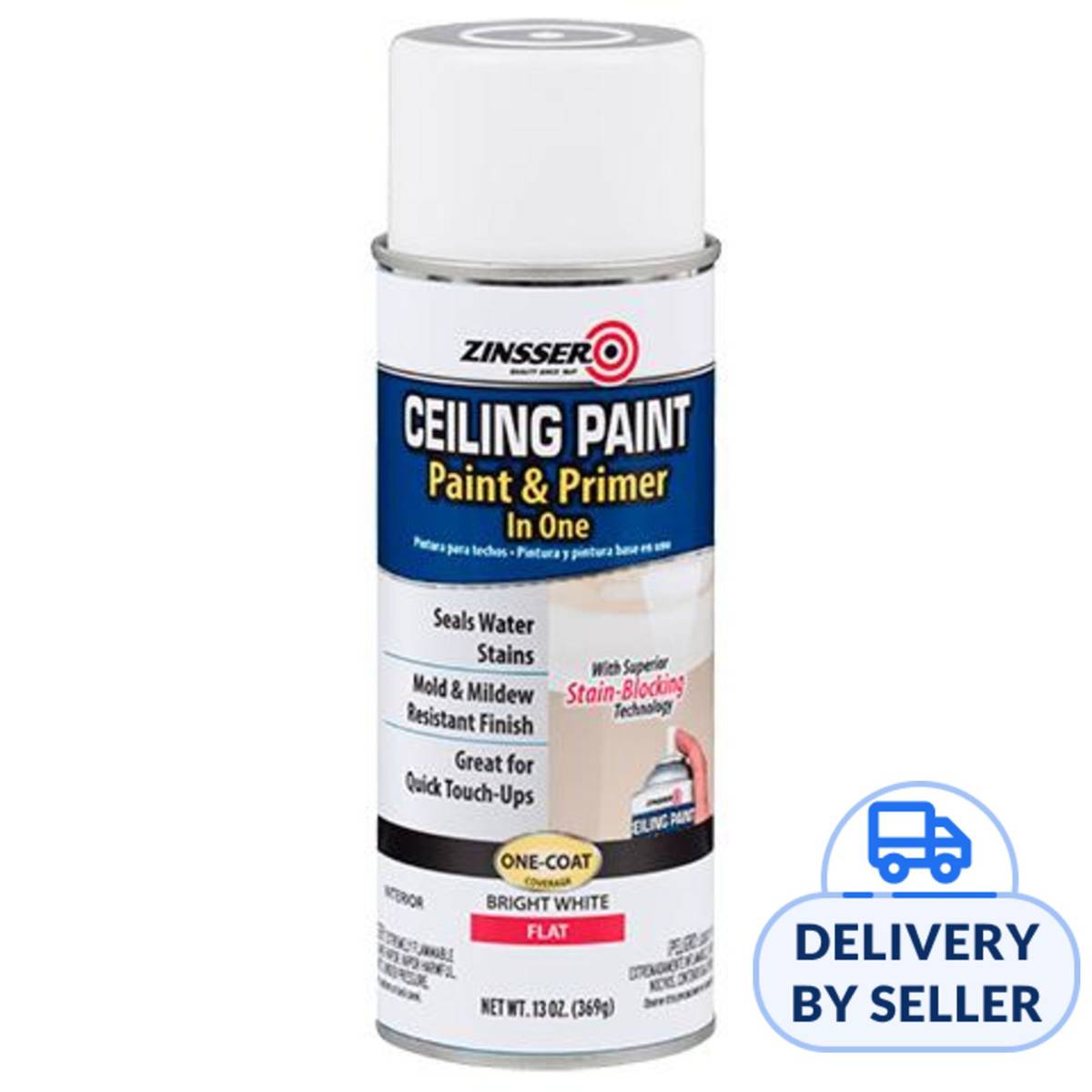Zinsser 316133 Ceiling Paint & Primer Bright White Flat NTUC FairPrice