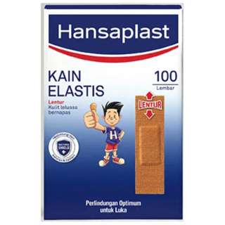 Hansaplast Bacteria Shield Elastic Fabric Flexible Plaster